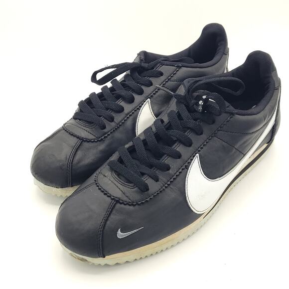 Nike Cortez Black white 807480-004 men\'s size 11.5 main image 4